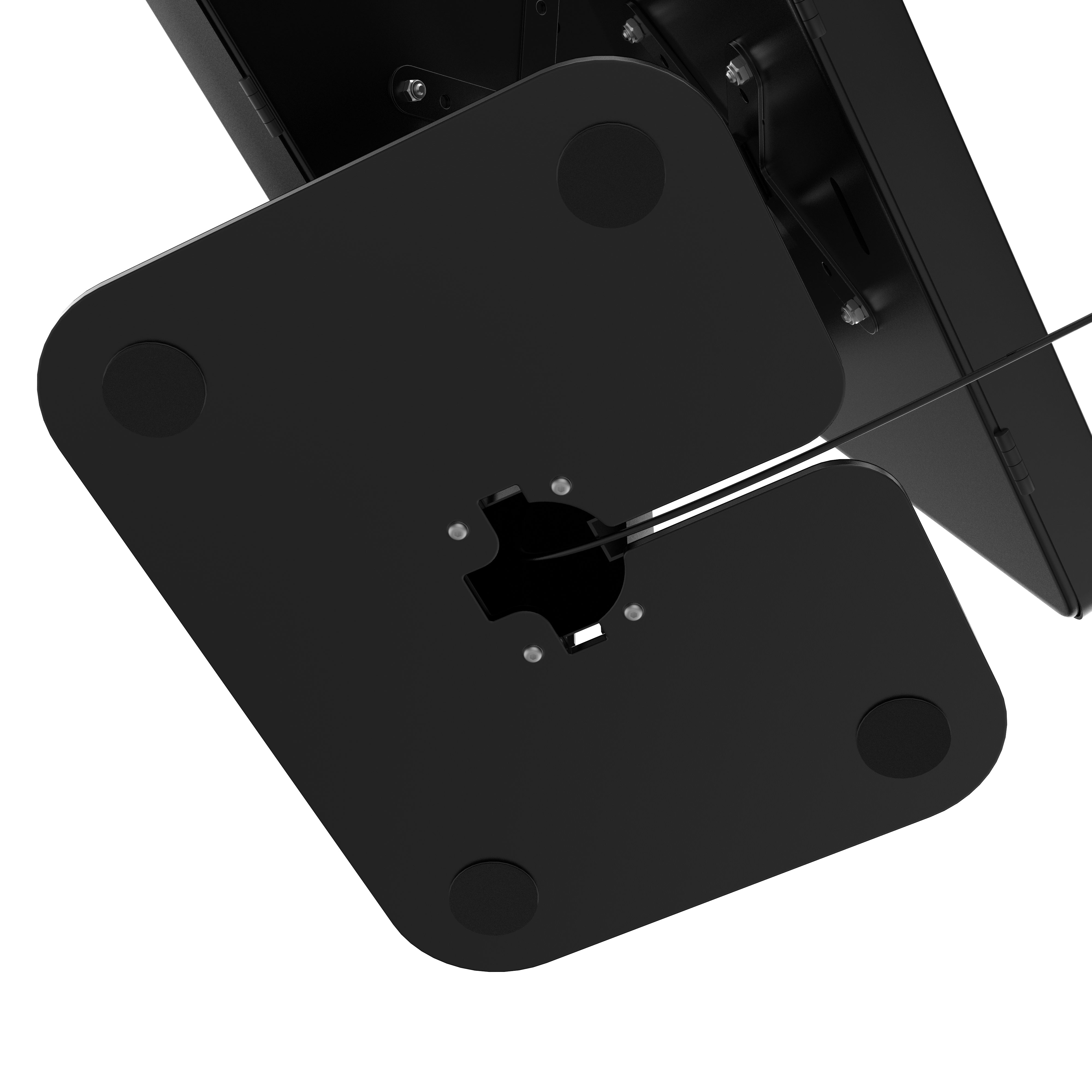 Adjustable Table Mount with 2 Universal Security Enclosures for 9.7 - 11 inches devices