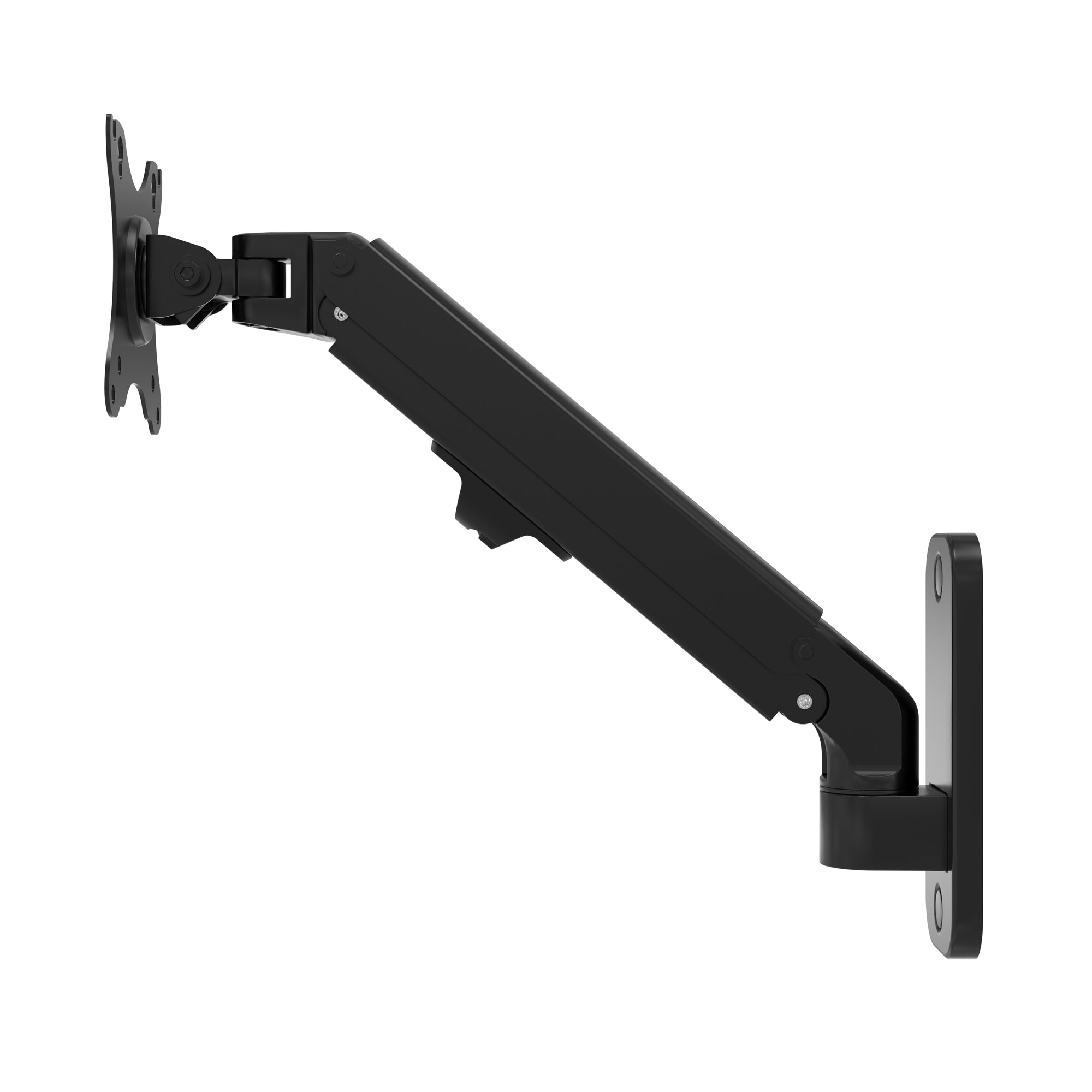 Adjustable Monitor Arm Wall Mount (Black)