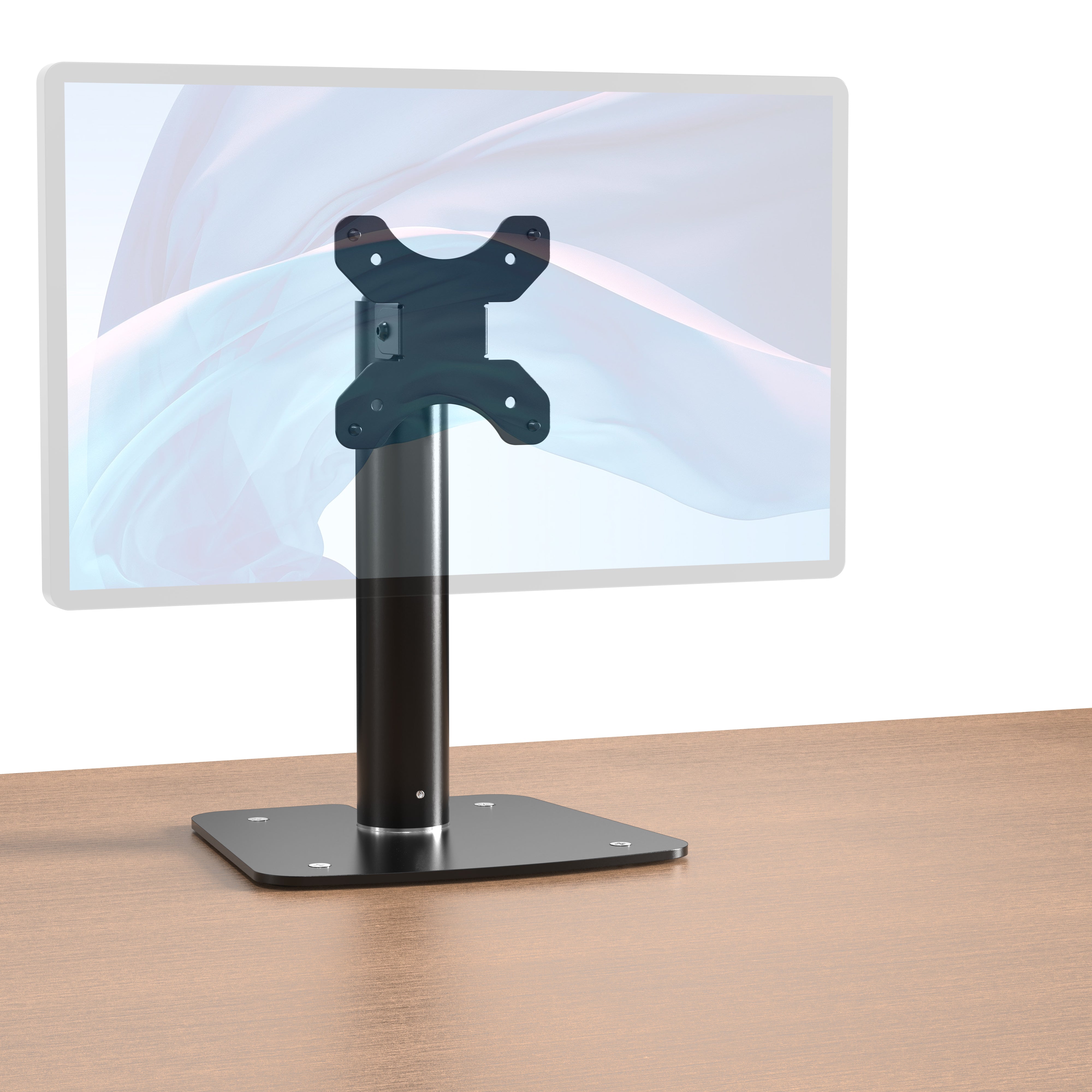 Versatile 180° Rotating Desk Mount for up to 9 lbs. Devices