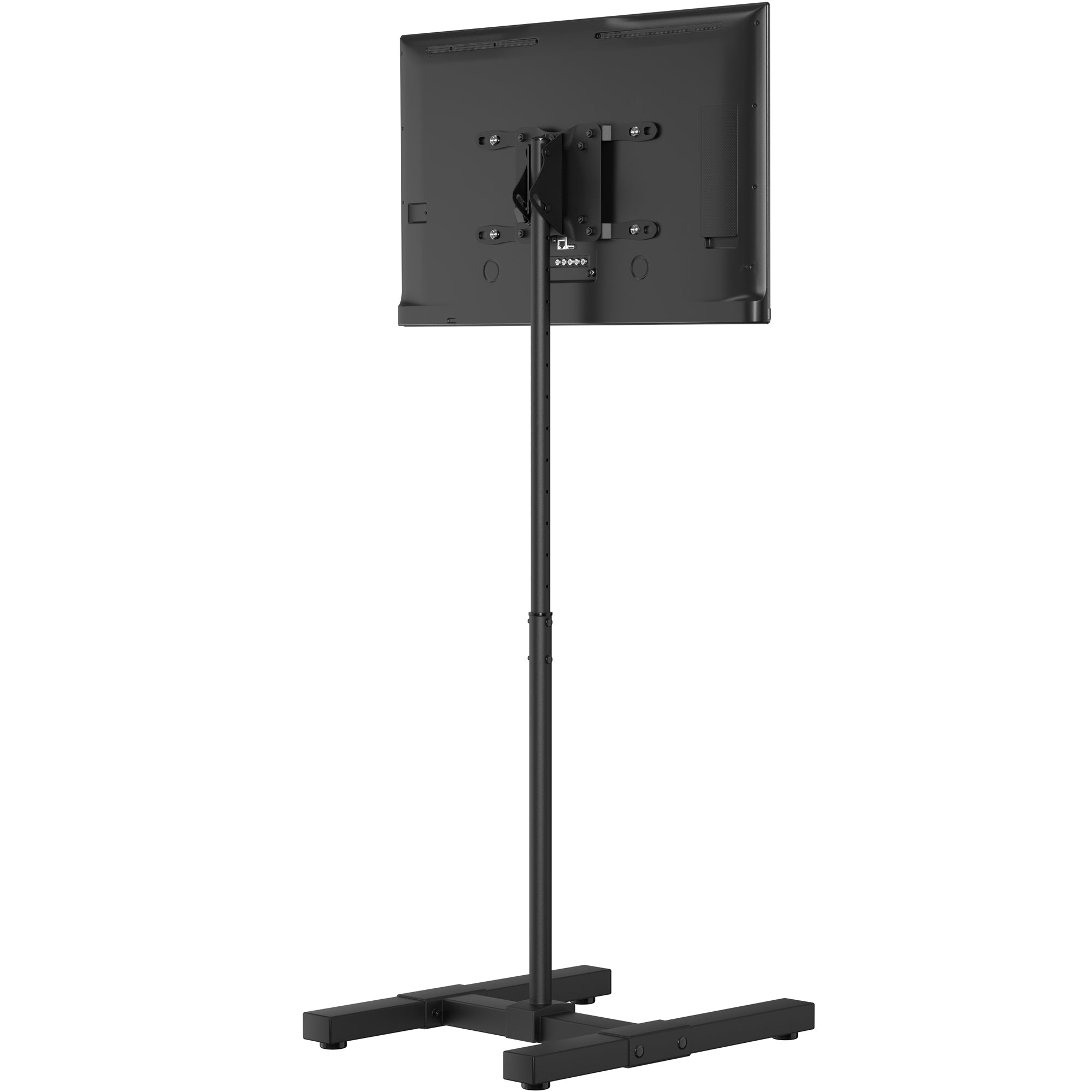 Height Adjustable Floor Stand for 13″- 42″ Displays