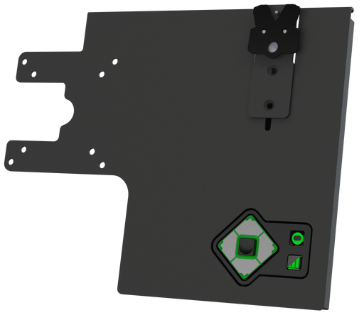Add-On VESA-Compatible Mounting Bracket for Ingenico Universal Payment Mount Devices and Storm ADA Device CTA DIGITAL