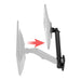 Adjustable Monitor Arm Wall Mount CTA DIGITAL