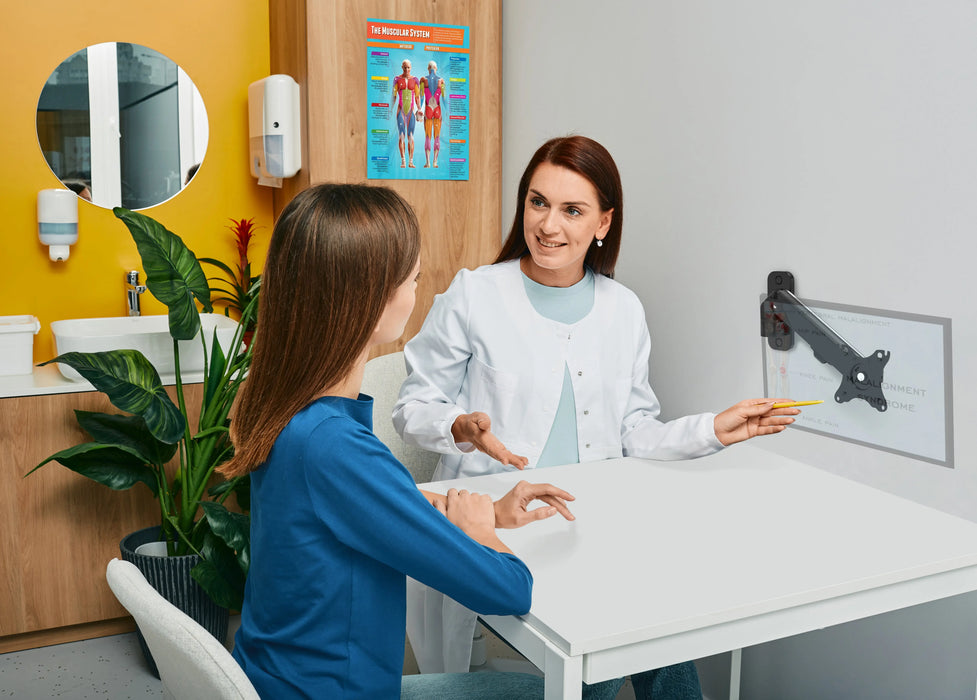 Adjustable Monitor Arm Wall Mount CTA DIGITAL