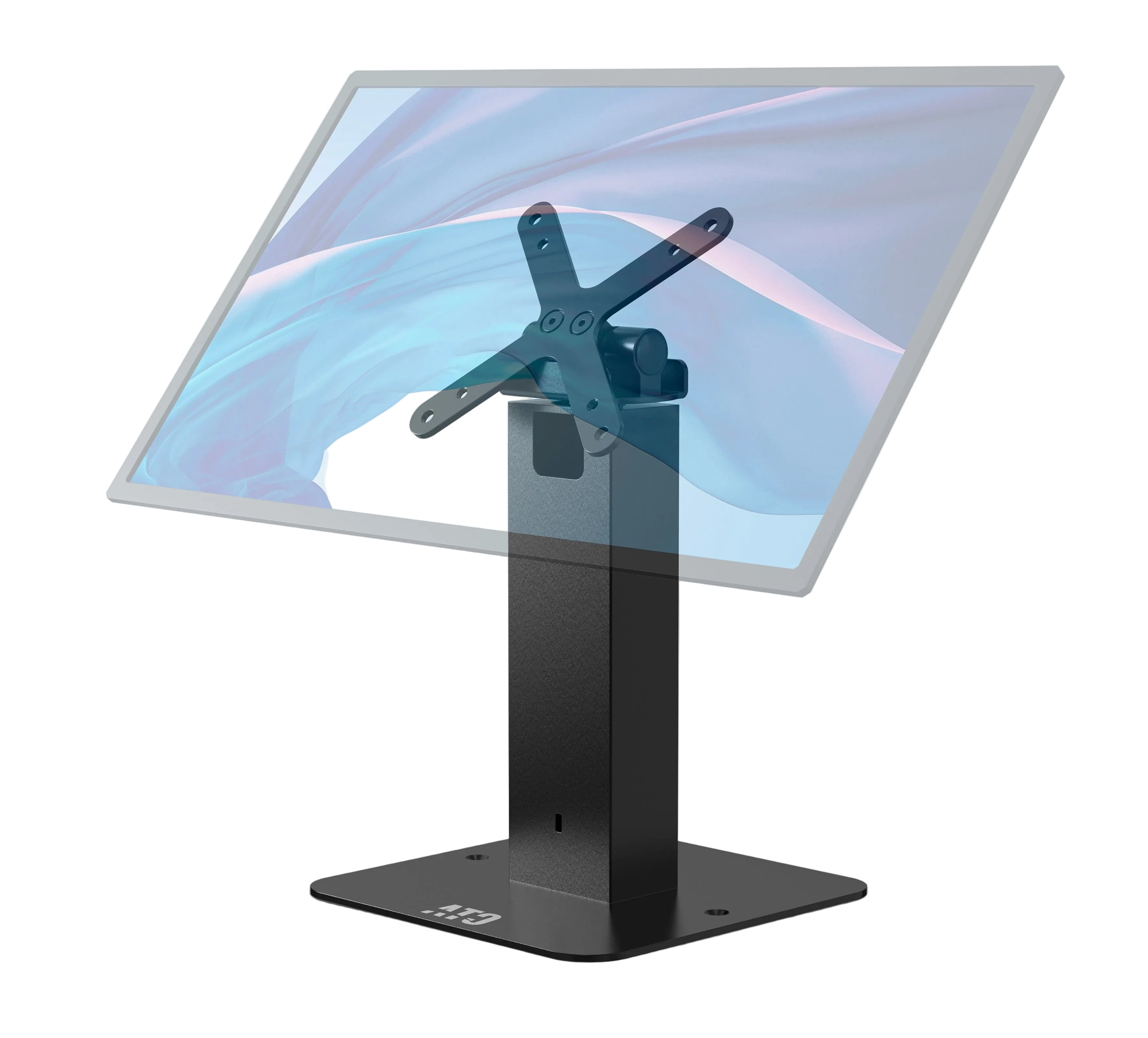 Adjustable Monitor Desk Mount with Weighted Base CTA DIGITAL