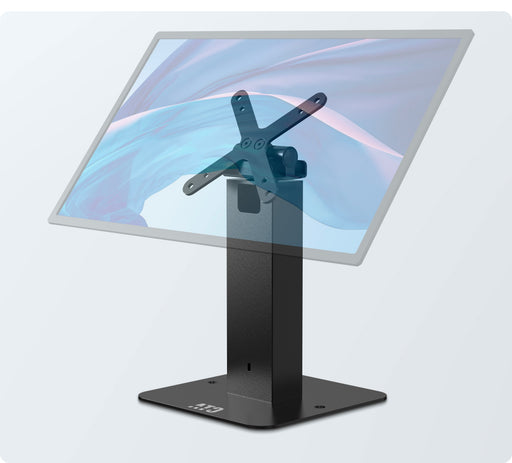 Adjustable Monitor Desk Mount with Weighted Base