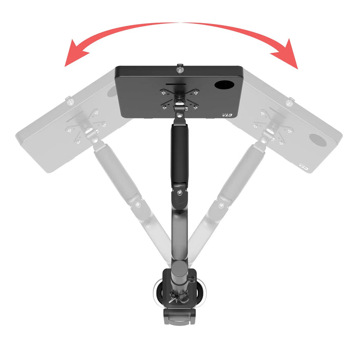 Articulating Desk Clamp Mount w/ Security Enclosure CTA DIGITAL
