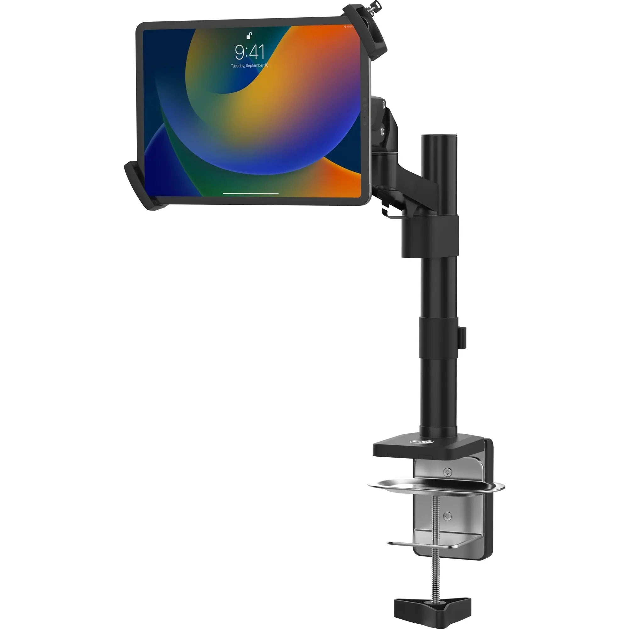 Articulating Desk Clamp Mount w/ Security Enclosure CTA DIGITAL