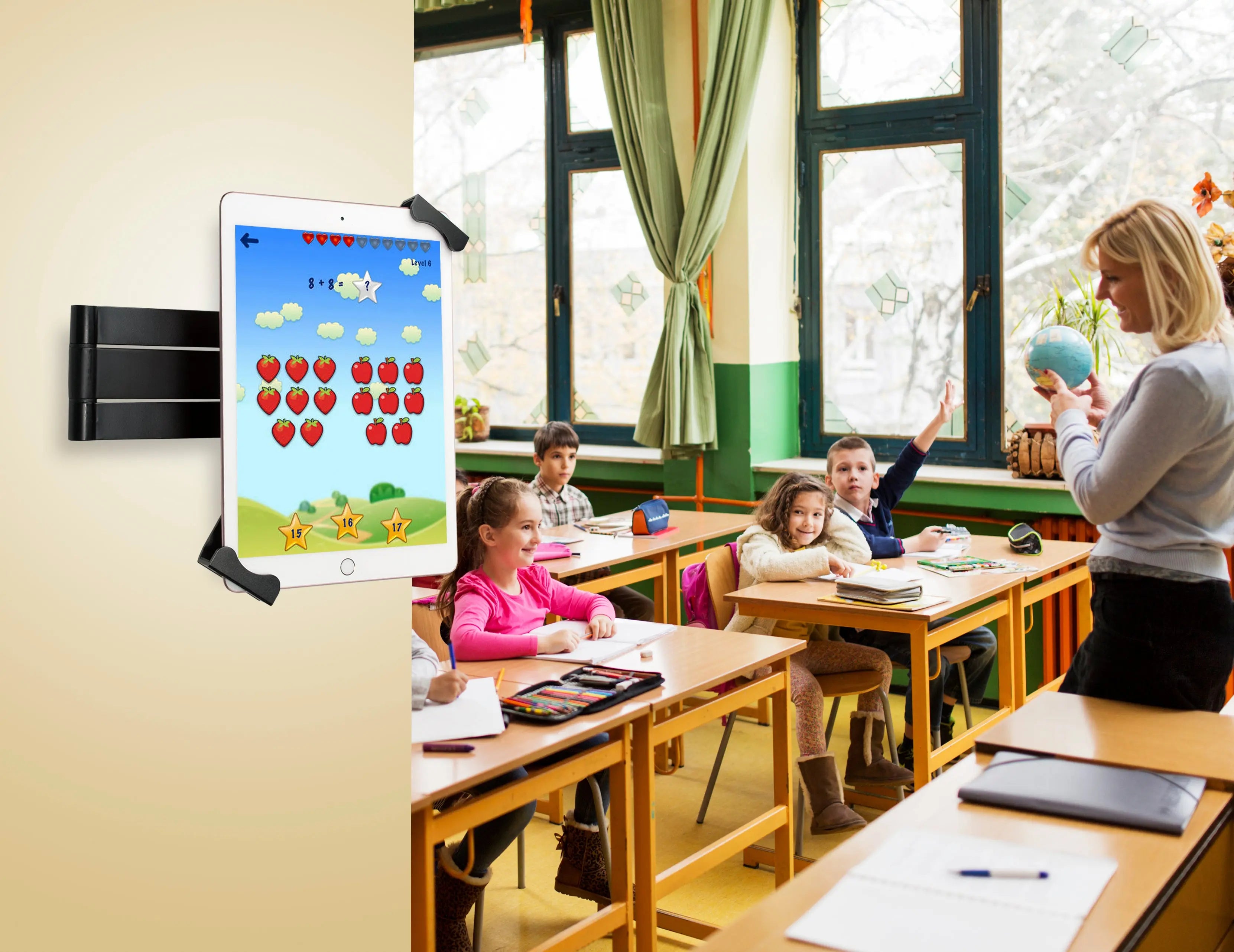 Articulating Security Wall Mount for 7-13 Inch Tablets CTA DIGITAL