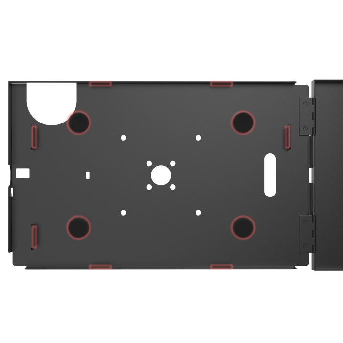 CTA Digital Locking wall mount enclosure with foams for the iPad 10th gen/A16 CTA DIGITAL