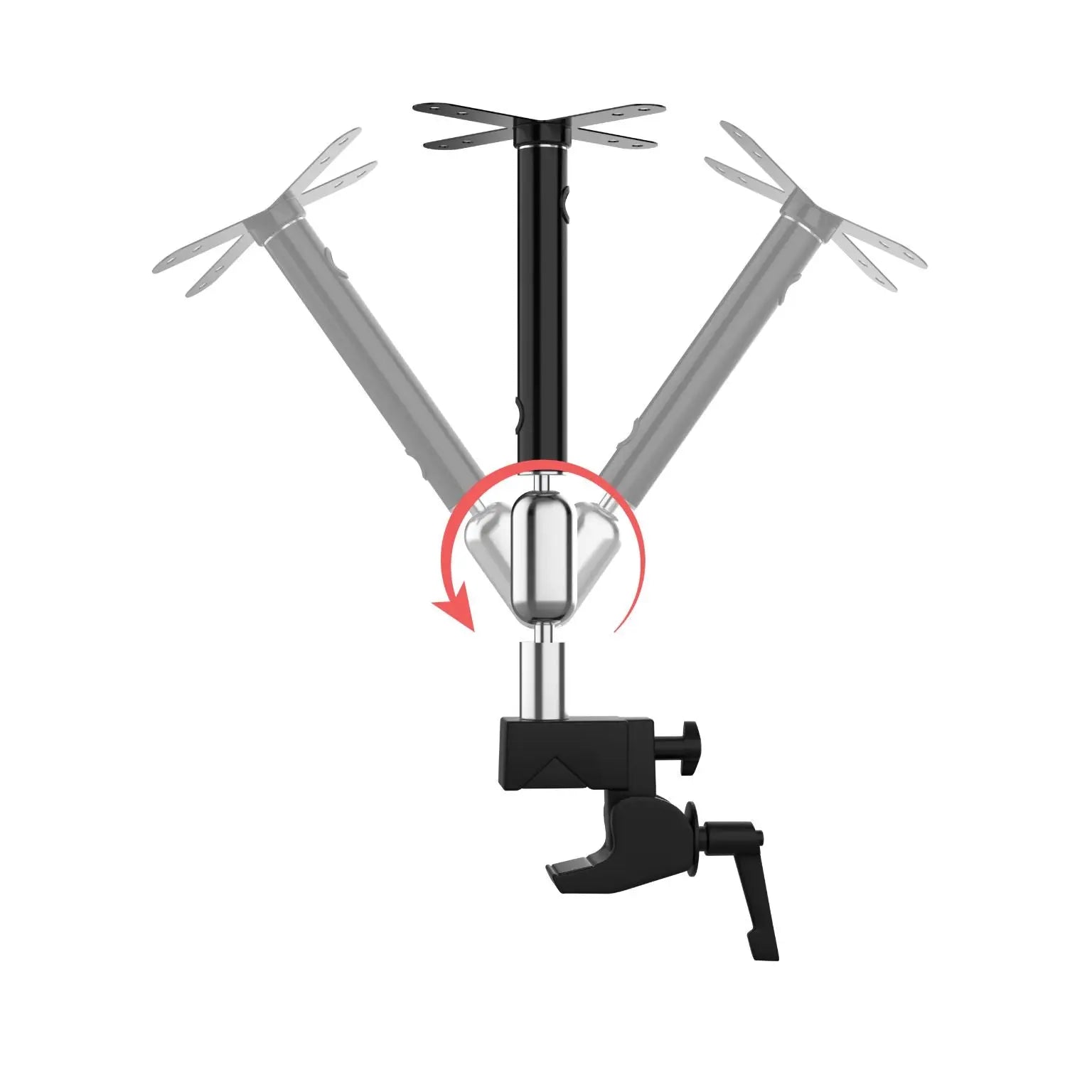 Clamp Mounting Base with VESA Plate