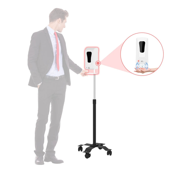 Compact Mobile Automatic Soap Dispenser Stand CTA DIGITAL