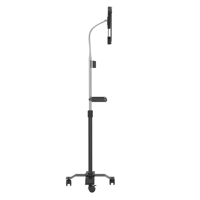 Compact Mobile Gooseneck Floor Stand with Handle for 7-13 Inch Tablets CTA DIGITAL