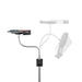 Compact Mobile Gooseneck Floor Stand with Handle for 7-13 Inch Tablets CTA DIGITAL