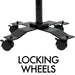 Compact Security Gooseneck Floor Stand CTA DIGITAL