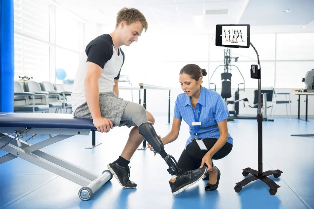 Compact Security Gooseneck Floor Stand CTA DIGITAL