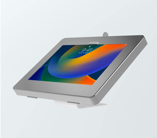 Curved Stand & Wall Mount with Enclosures (Silver) CTA DIGITAL