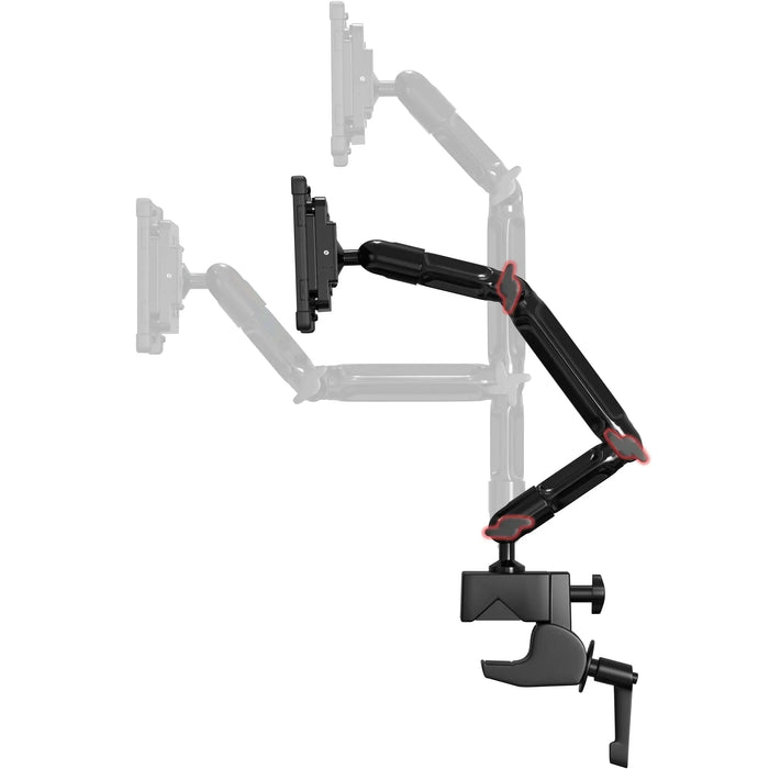 Custom Flex Desk Clamp Mount with Inductive Charging Case Kit CTA DIGITAL