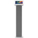 Customizable Dual Enclosure Locking Floor Stand Kiosk w/ Graphic Card Slot for Branding CTA DIGITAL