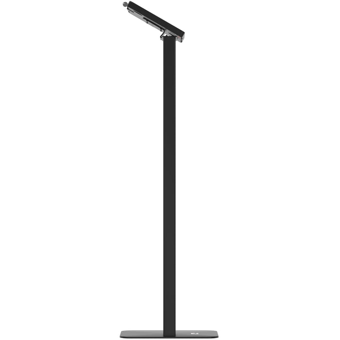 Customizable Premium Locking Floor Stand Kiosk w/ Graphic Card Slot for Branding (Black) CTA DIGITAL