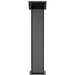 Customizable Premium Locking Floor Stand Kiosk w/ Graphic Card Slot for Branding (Black) CTA DIGITAL