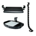 Desk Add-on Bundle with Keyboard Tray, Desk Organizer, and Cable Routing Column CTA DIGITAL