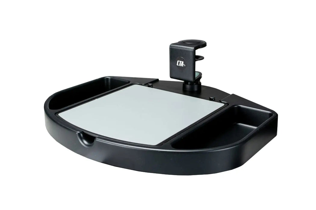 Desk Add-on Bundle with Keyboard Tray, Desk Organizer, and Cable Routing Column CTA DIGITAL