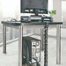 Desk Add-on Bundle with Keyboard Tray, Desk Organizer, and Cable Routing Column CTA DIGITAL