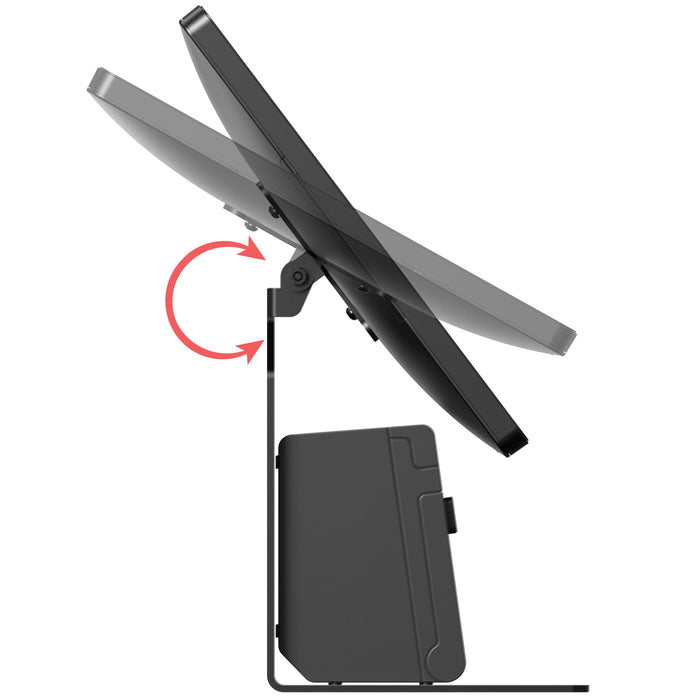 Desk Mount for Tablets and Small Size Displays with Printer Shelf CTA DIGITAL