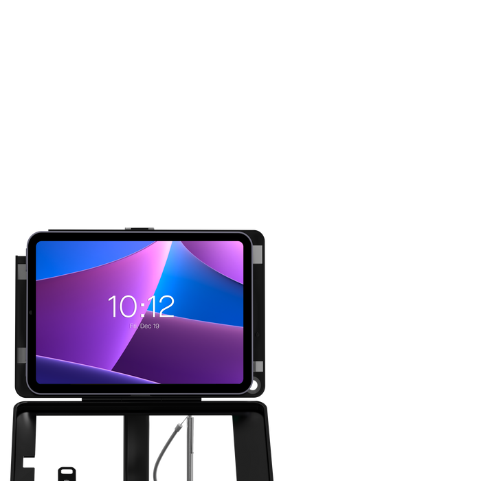 Dual Security Kiosk Stand CTA