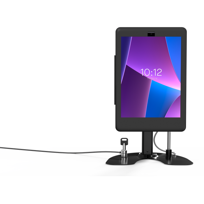 Dual Security Kiosk Stand CTA