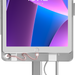 Dual Security Kiosk Stand with Locking Case and Cable CTA