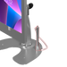 Dual Security Kiosk Stand with Locking Case and Cable CTA