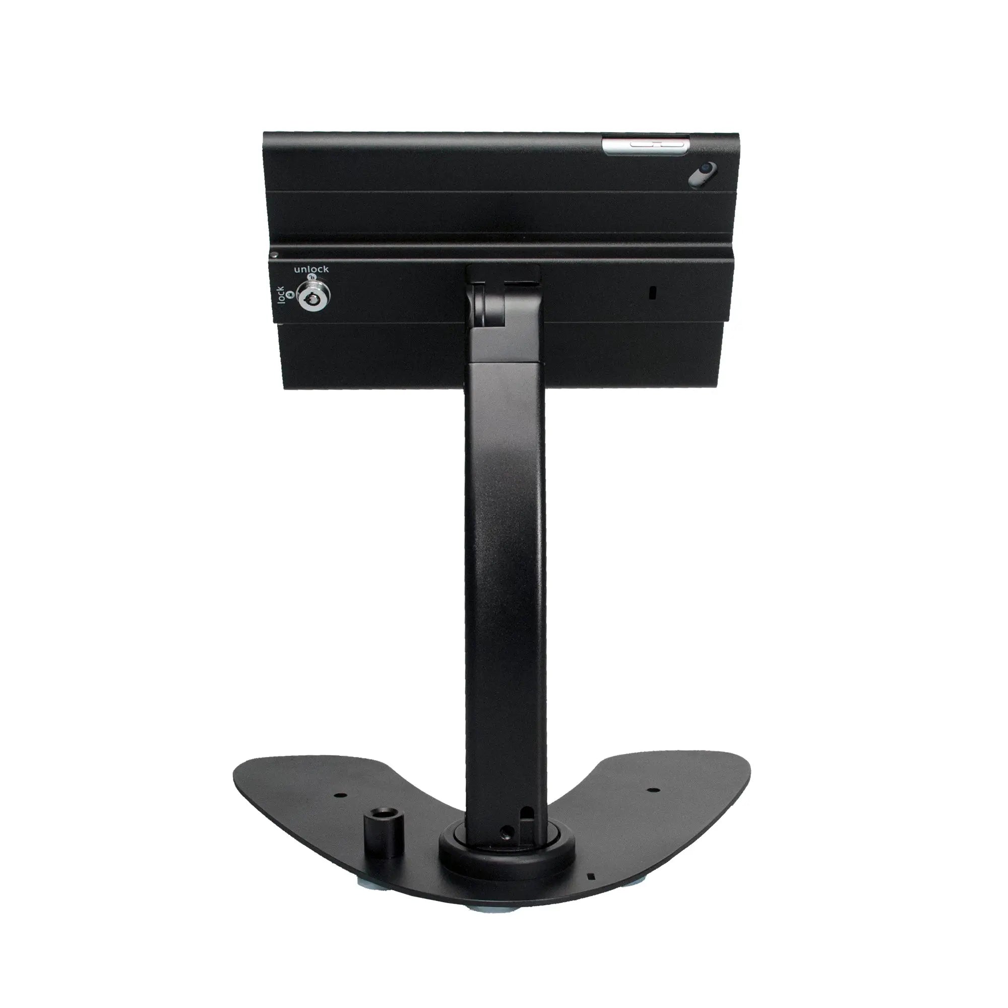 Dual Security Kiosk Stand with Locking Case and Cable