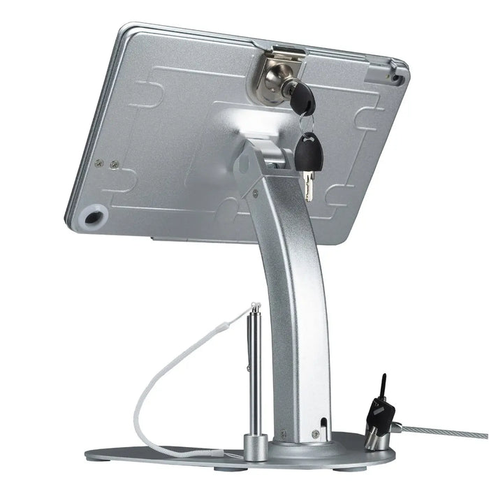 Dual Security Kiosk Stand with Locking Case and Cable CTA DIGITAL