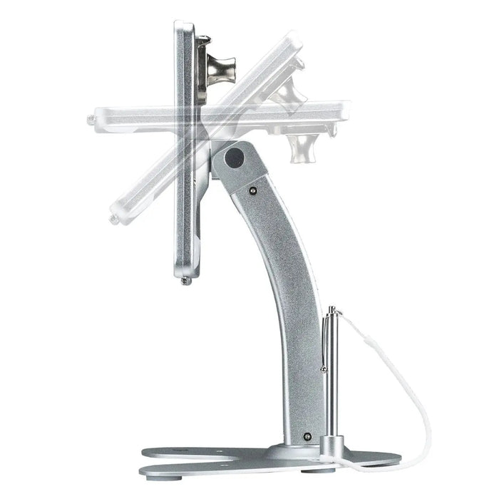 Dual Security Kiosk Stand with Locking Case and Cable CTA DIGITAL