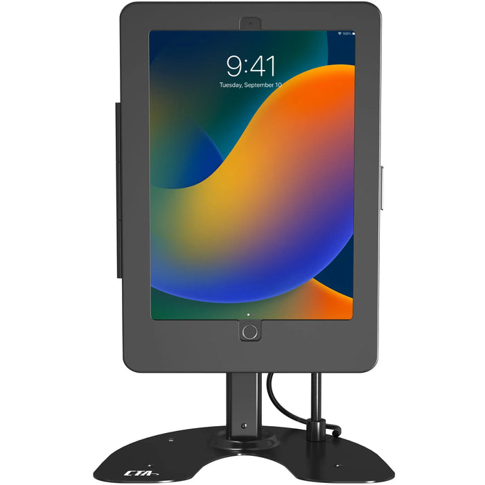 Dual Security Kiosk Stand with Locking Case and Cable CTA DIGITAL