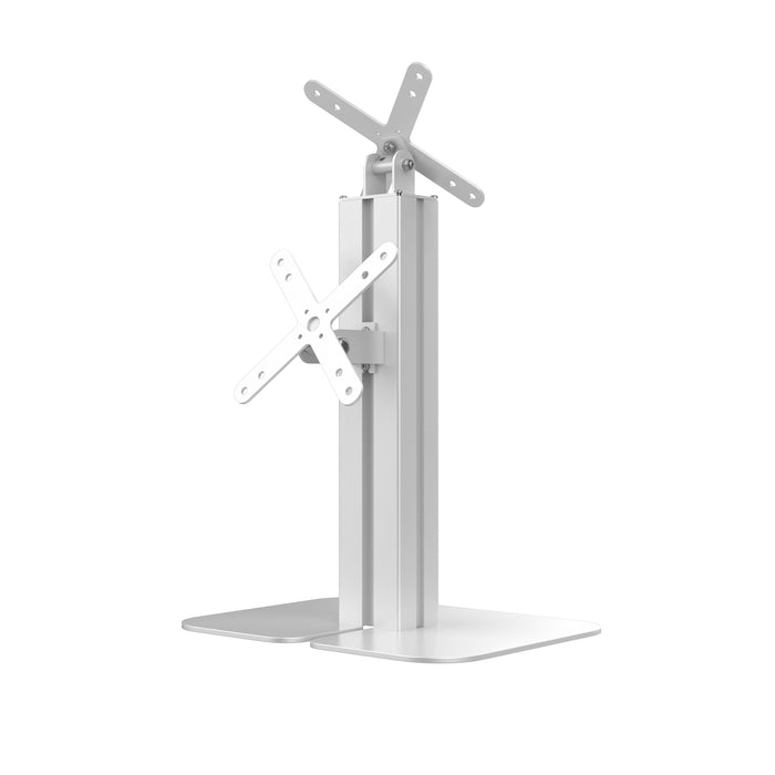 Dual VESA Compatible Table Mount for POS (White) CTA DIGITAL