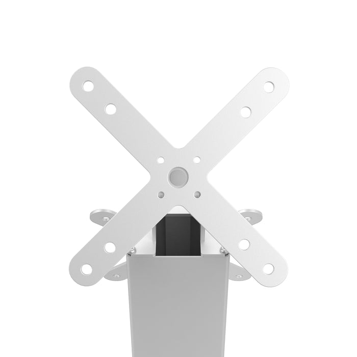 Dual VESA Compatible Table Mount for POS (White) CTA DIGITAL