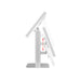 Dual VESA Compatible Table Mount for POS (White) CTA DIGITAL