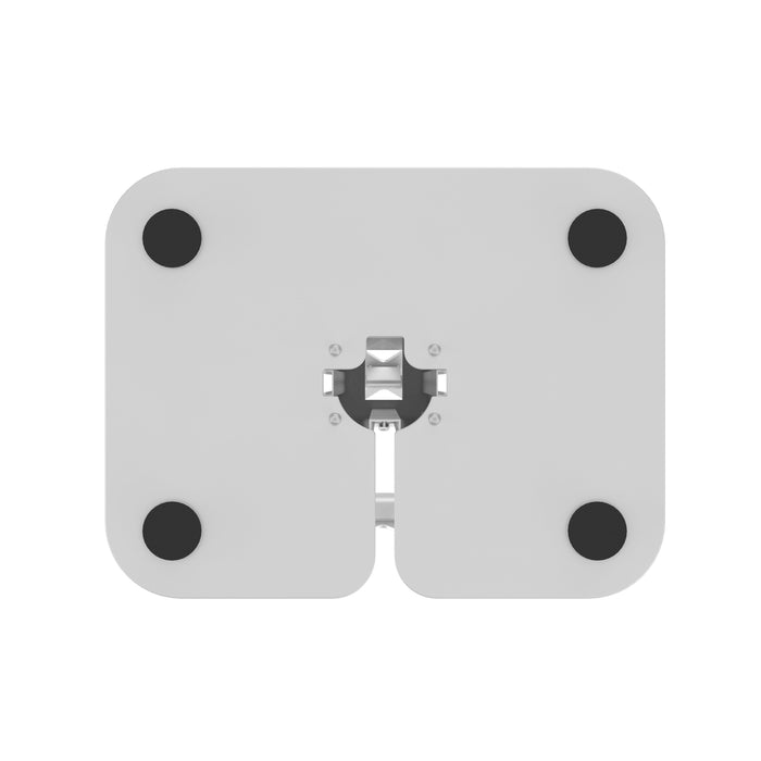 Dual VESA Compatible Table Mount for POS (White) CTA DIGITAL