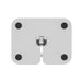 Dual VESA Compatible Table Mount for POS (White) CTA DIGITAL