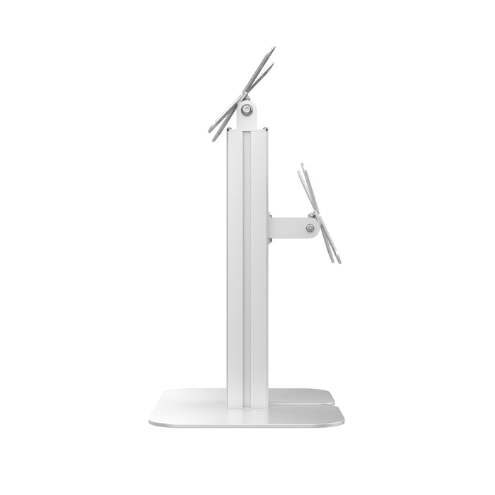Dual VESA Compatible Table Mount for POS (White) CTA DIGITAL