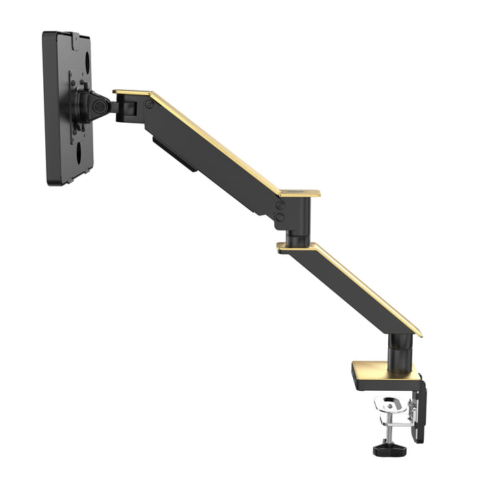 Gas Spring Clamp Mount with 2 USB Ports w/ Enclosure for Medium Size Tablets CTA DIGITAL