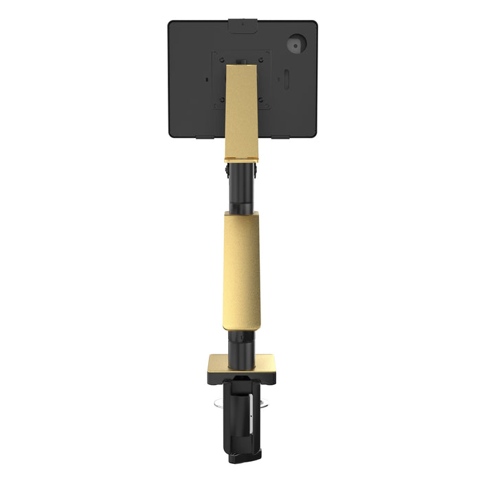 Gas Spring Clamp Mount with 2 USB Ports w/ Enclosure for Medium Size Tablets CTA DIGITAL
