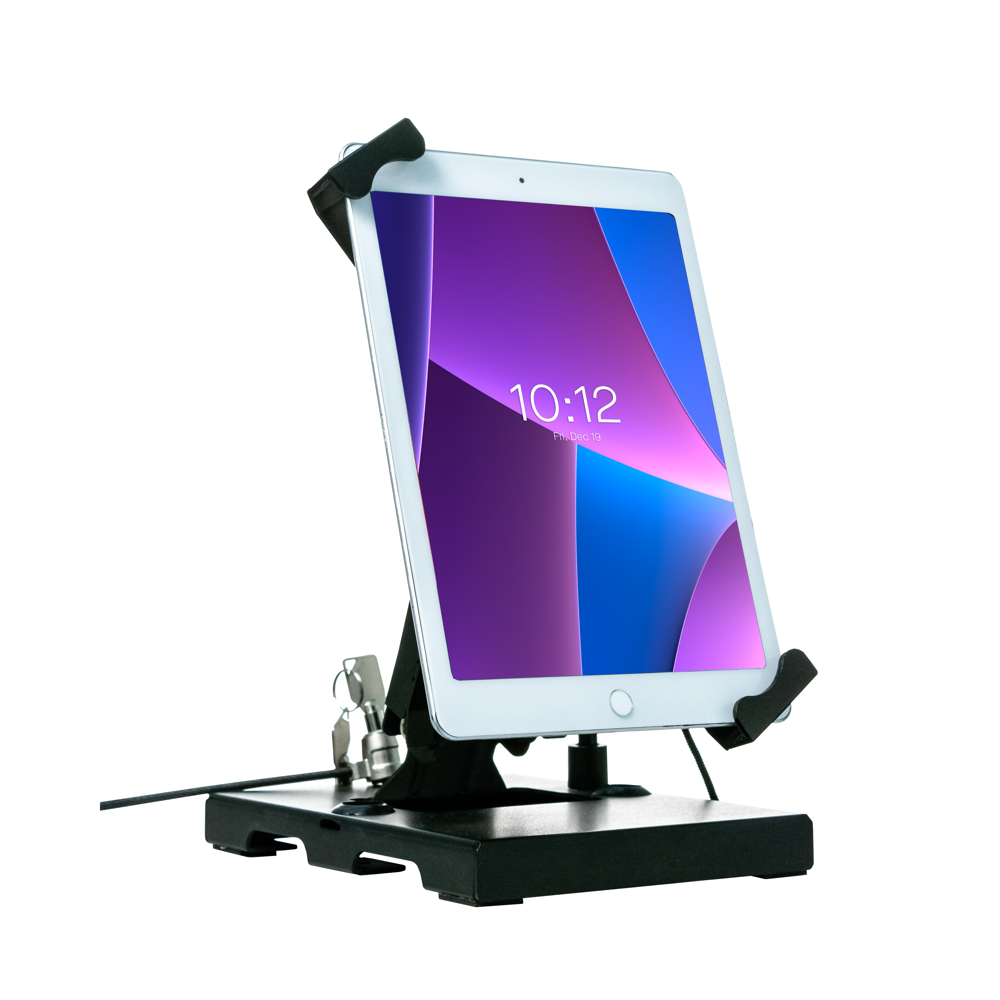 Flat-Folding Tabletop Security Stand CTA