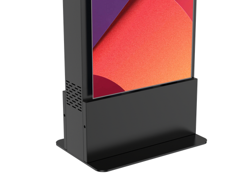 Free-standing Modular Mount Four Display Kiosk CTA DIGITAL