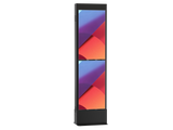 Free-standing Modular Mount Four Display Kiosk