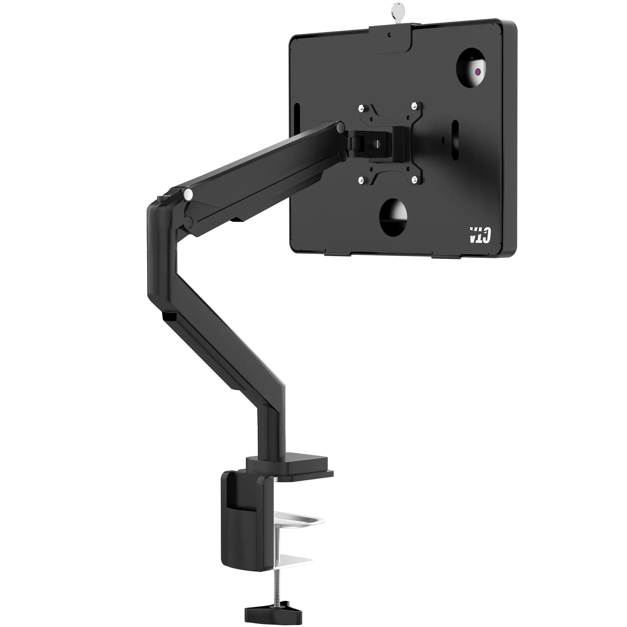 Locking Tablet Mount and USB Hub w/ Full Cable Management & Enclosure