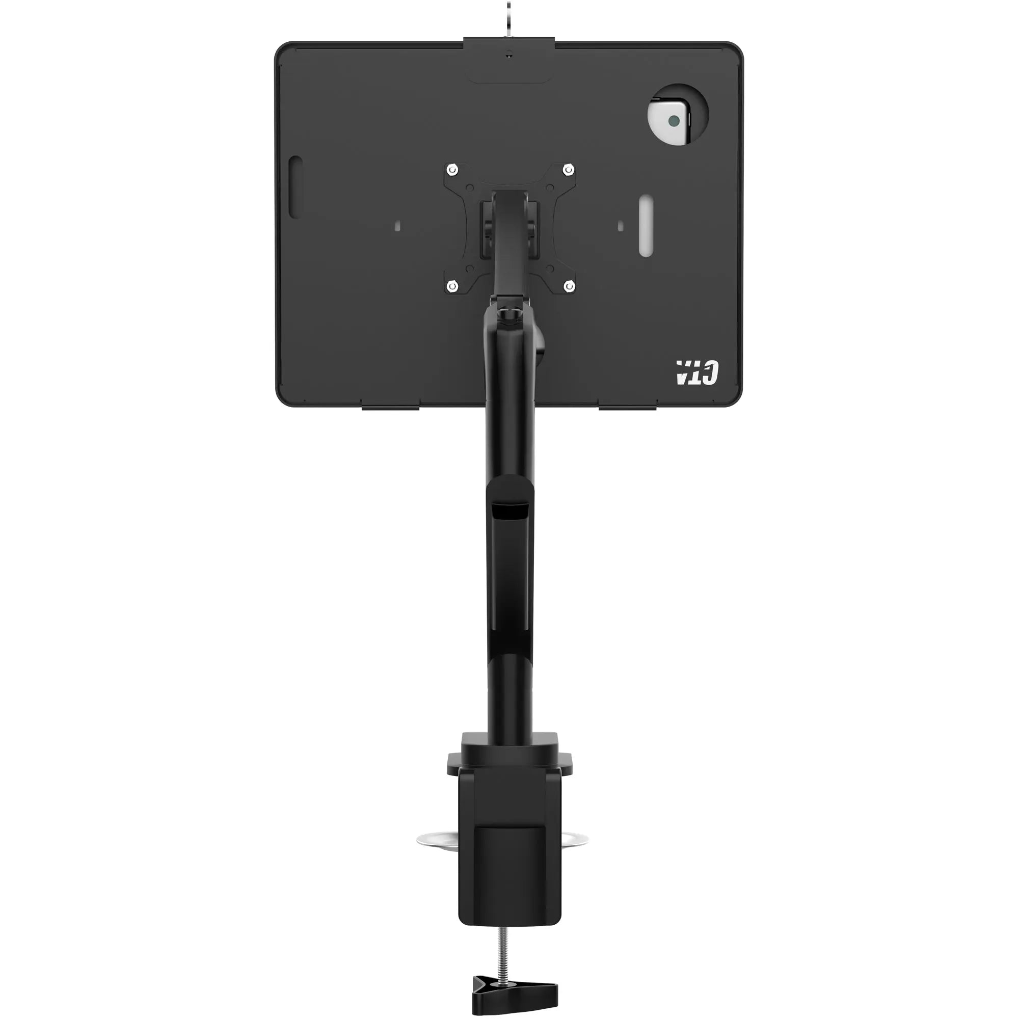 Locking Tablet Mount and USB Hub w/ Full Cable Management & Enclosure