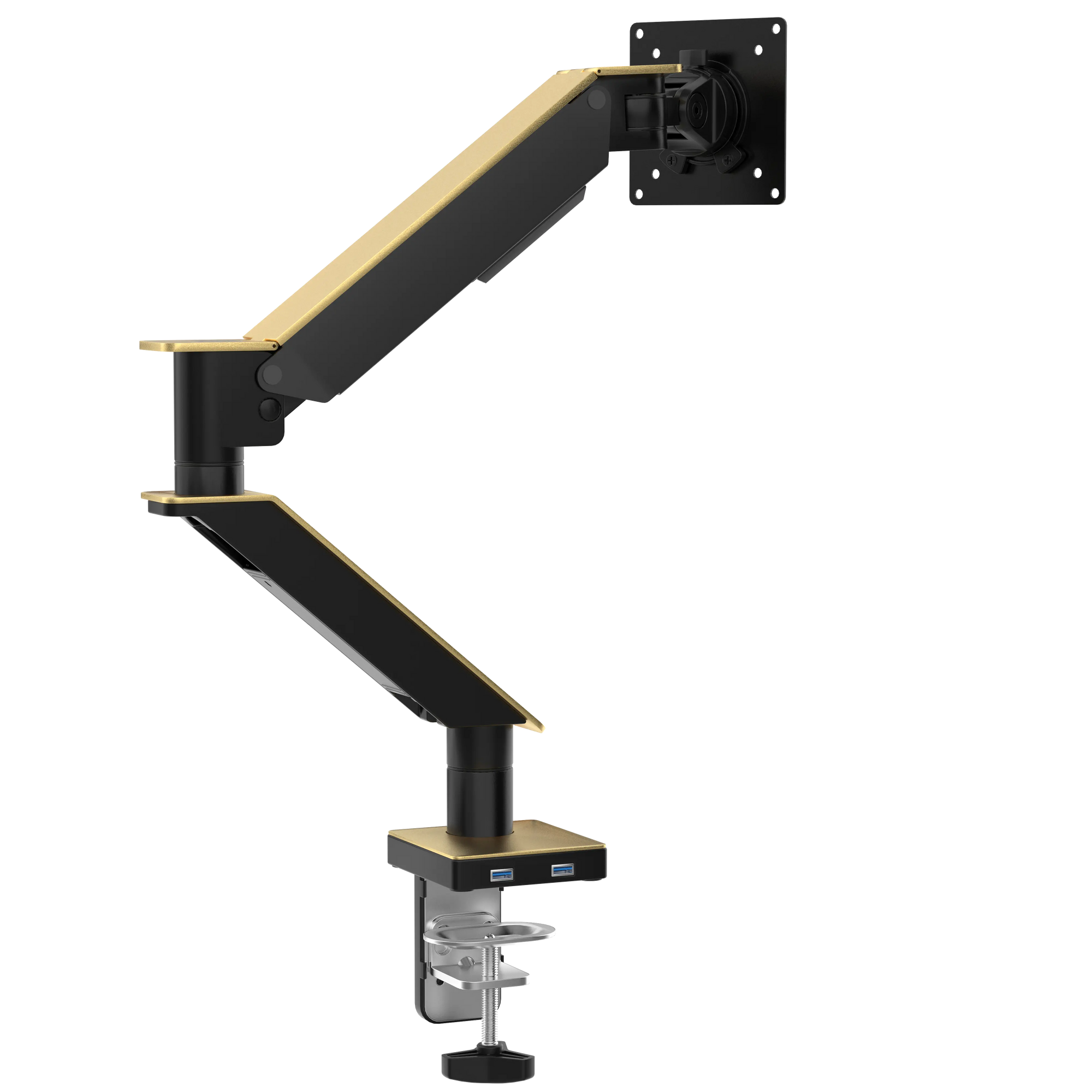 Gas Spring Monitor Arm with 2 USB Ports CTA DIGITAL